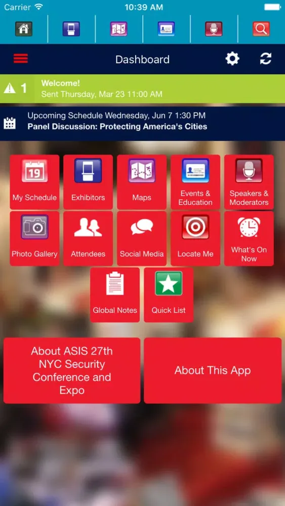 ASIS 27th NYC Security Conference and Expo Screenshots