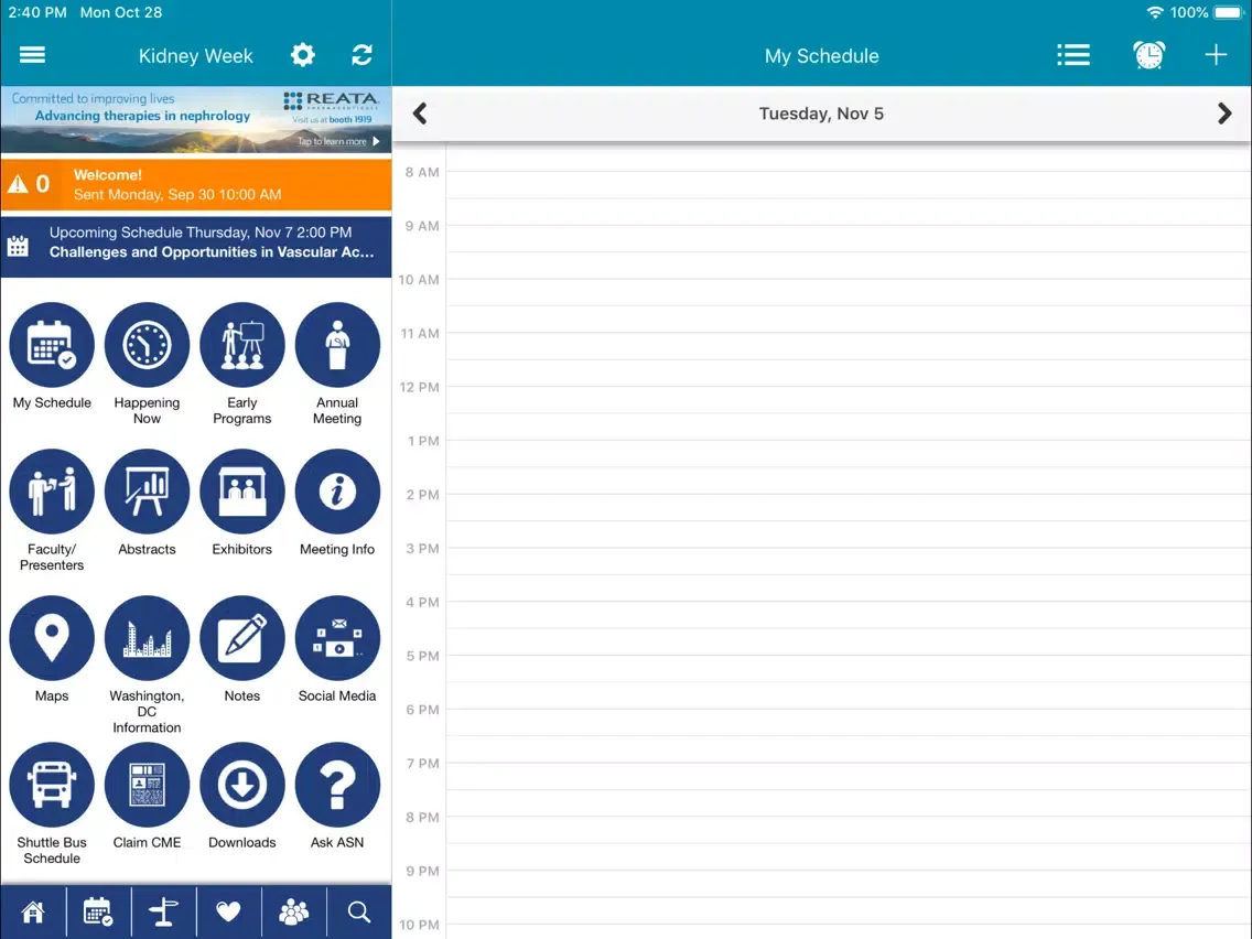 ASN Kidney Week iPad  স্ক্রিনশট