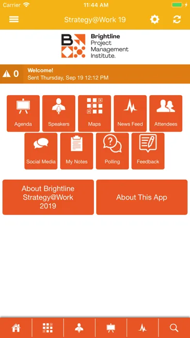 Brightline Events Screenshots