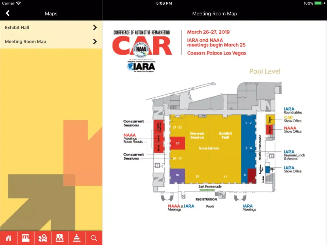 Captures d'écran de Conf of Automotive Remarketing iPad 