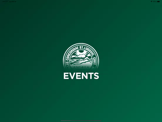 Concordia Seminary Events iPad  سکرین شاٹس