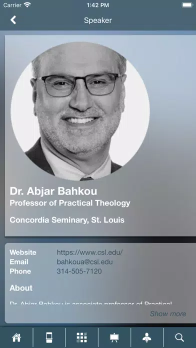 Concordia Seminary Events سکرین شاٹس