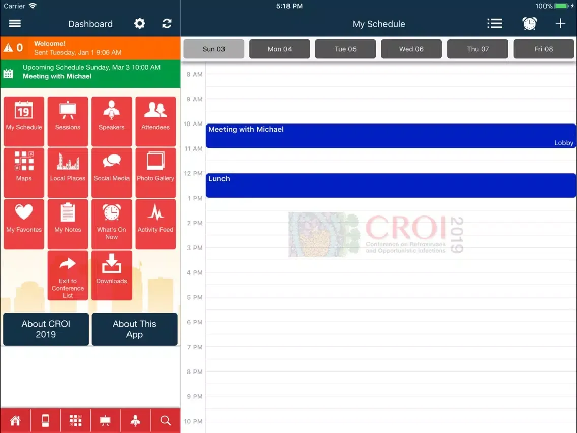 CROI iPad  Screenshots