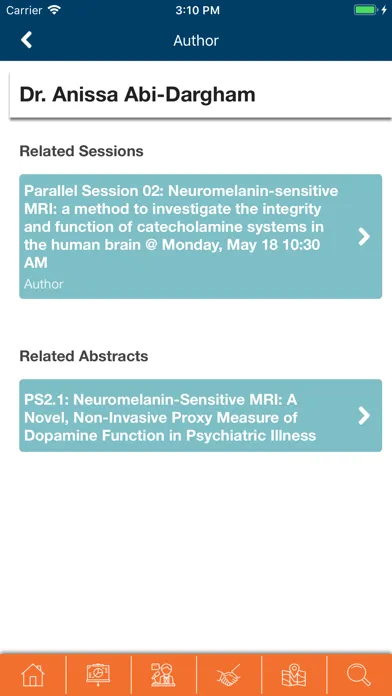 Dopamine 2020 Meeting Screenshots