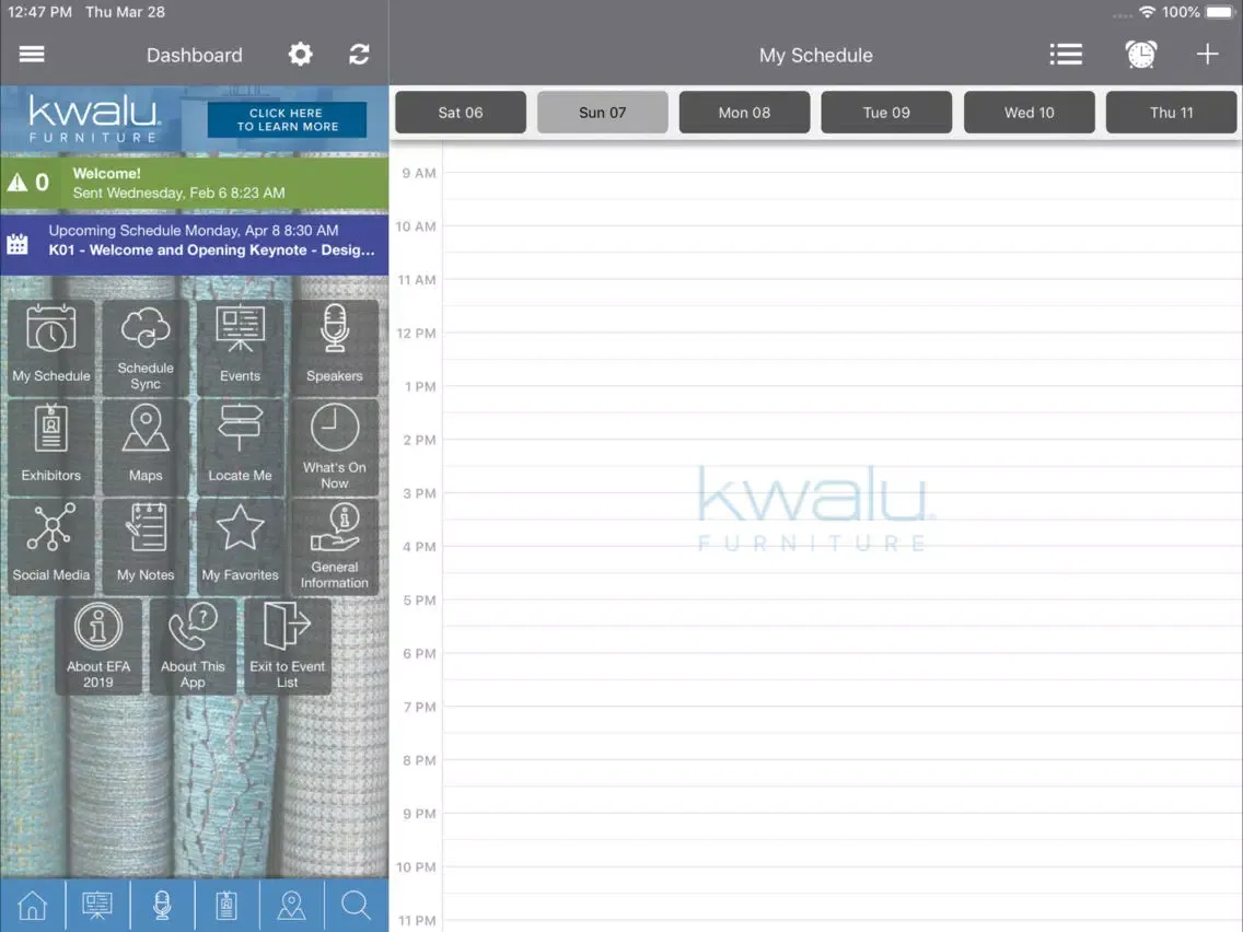 تصاویر EFA Conferences iPad 