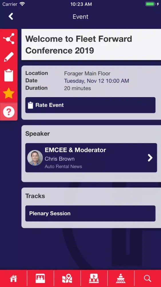 Capturas de pantalla de Fleet Forward Conference