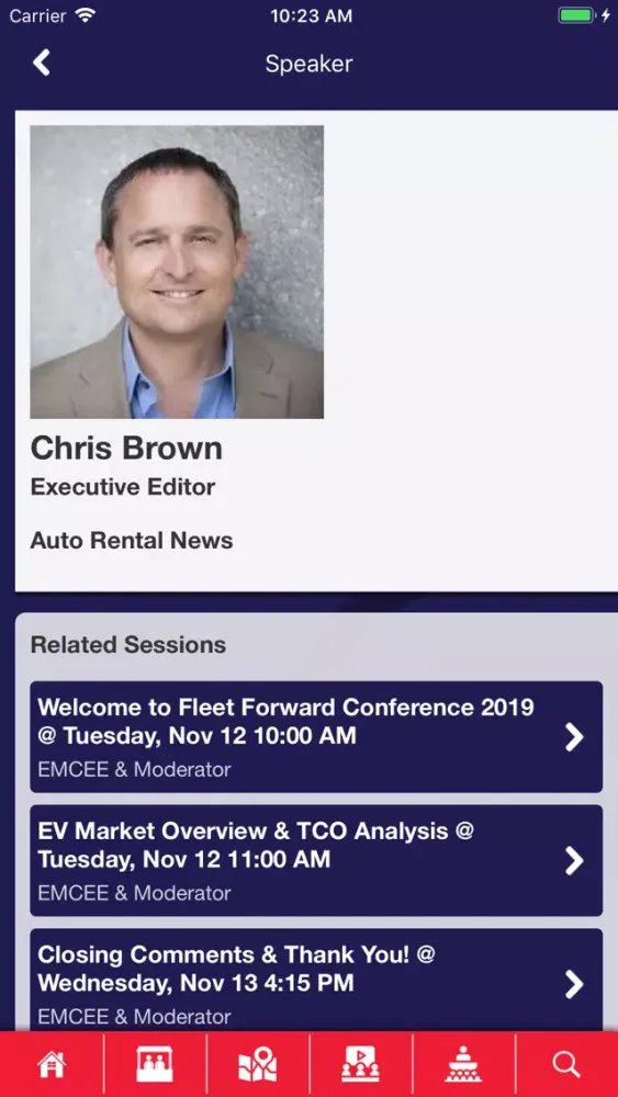 Capturas de pantalla de Fleet Forward Conference