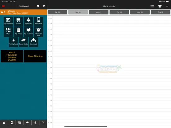 Ảnh chụp màn hình của Foundation Software UC2022 iPad 