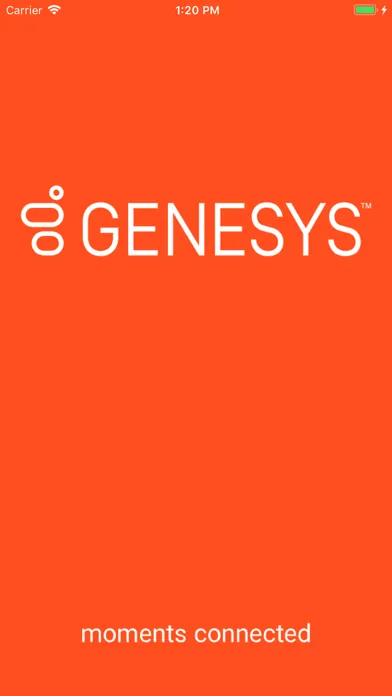 Ảnh chụp màn hình của Genesys Events