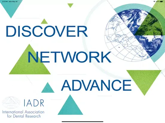 Capturas de pantalla de IADR Meeting App iPad 