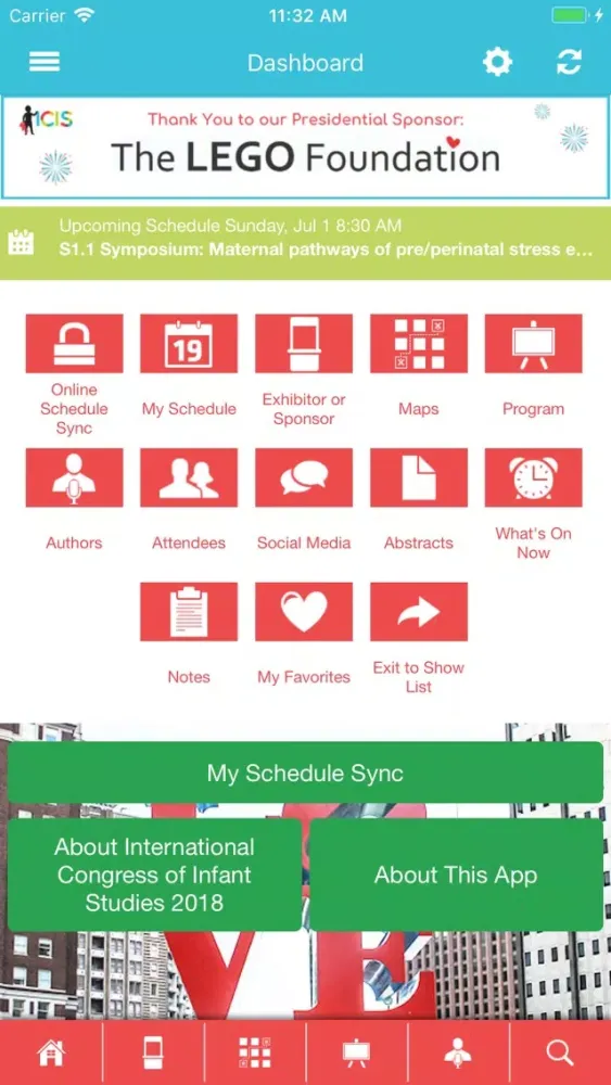 ICIS Biennial Congress Screenshots