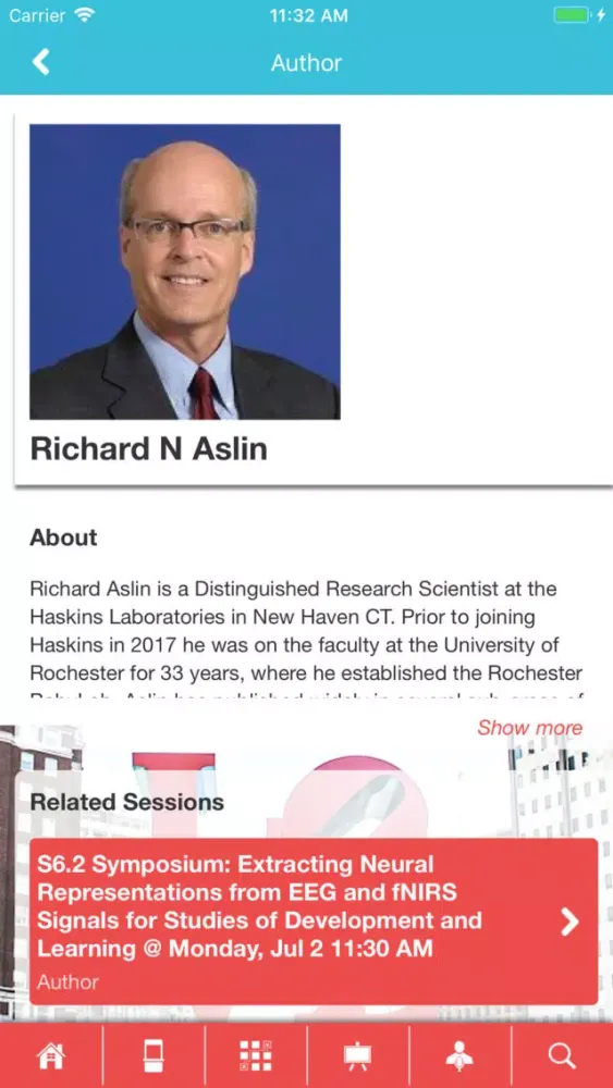 ICIS Biennial Congress Screenshots