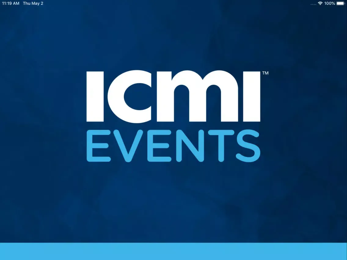 ICMI Events iPad  سکرین شاٹس