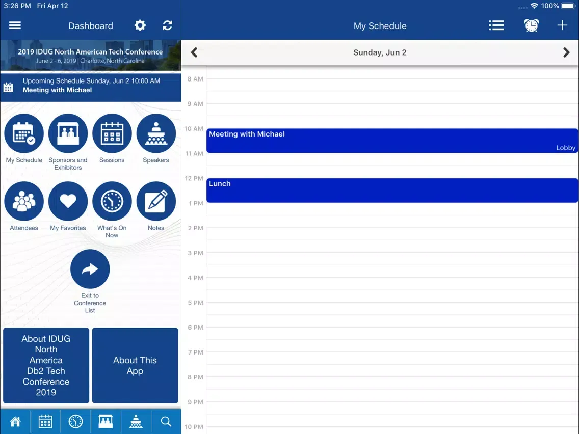 International Db2 Users Group iPad  سکرین شاٹس