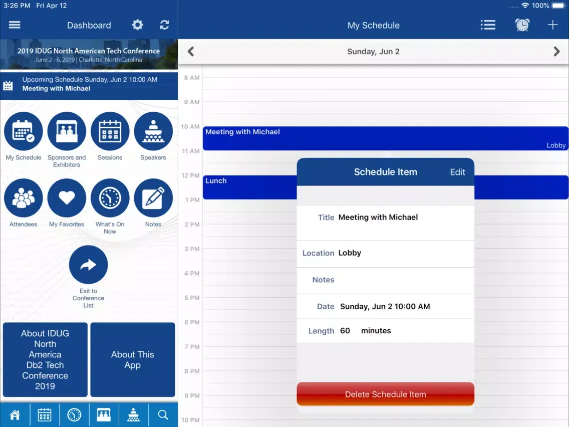 International Db2 Users Group iPad  سکرین شاٹس