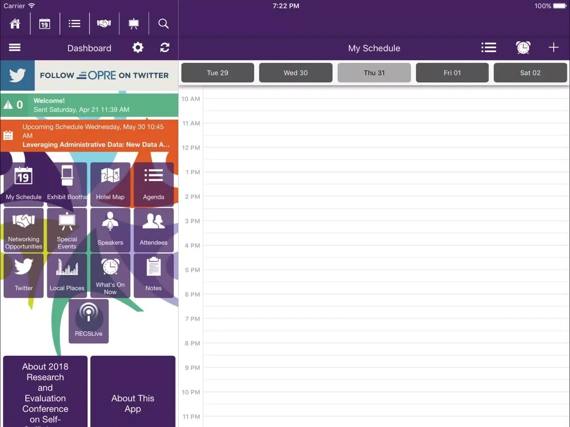RECS Conference iPad 应用截图