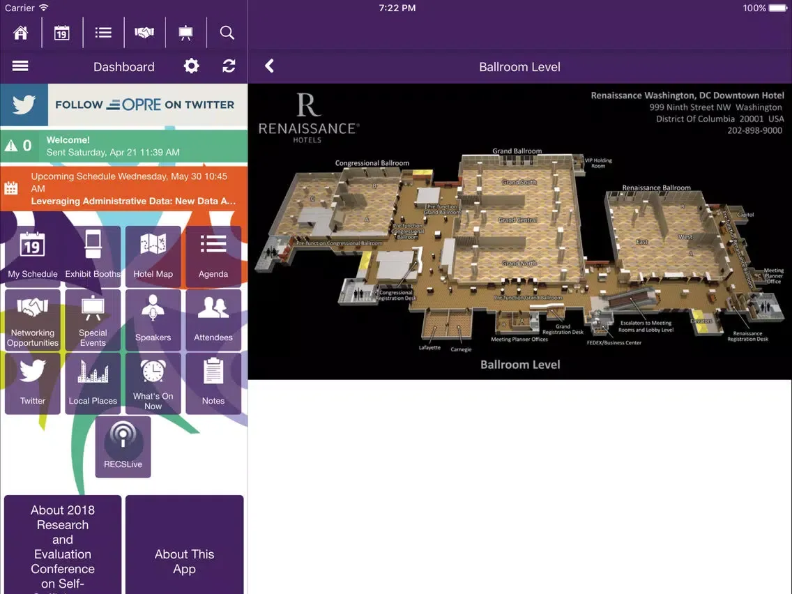 RECS Conference iPad 应用截图