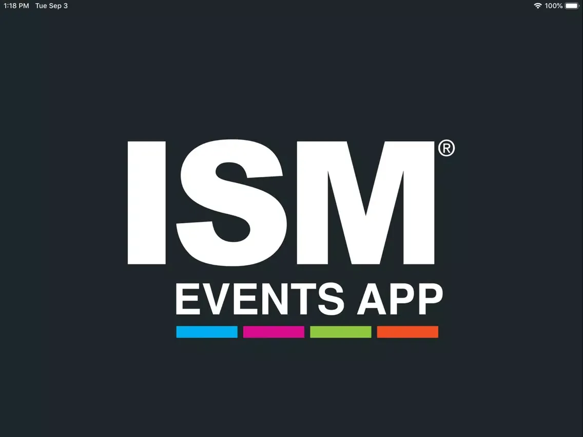 ISM Events App iPad  Ekran Görüntüleri