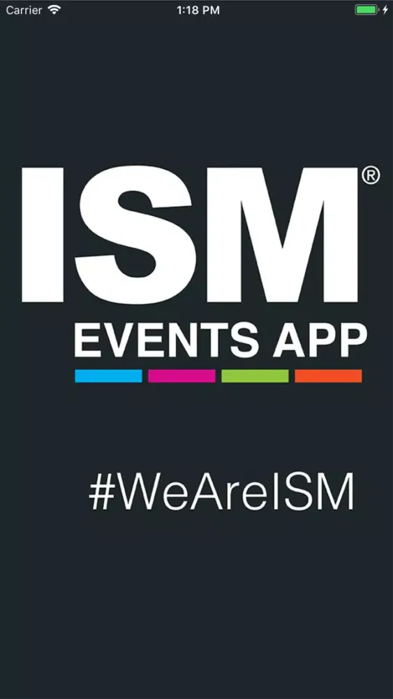 ISM Events App Ekran Görüntüleri