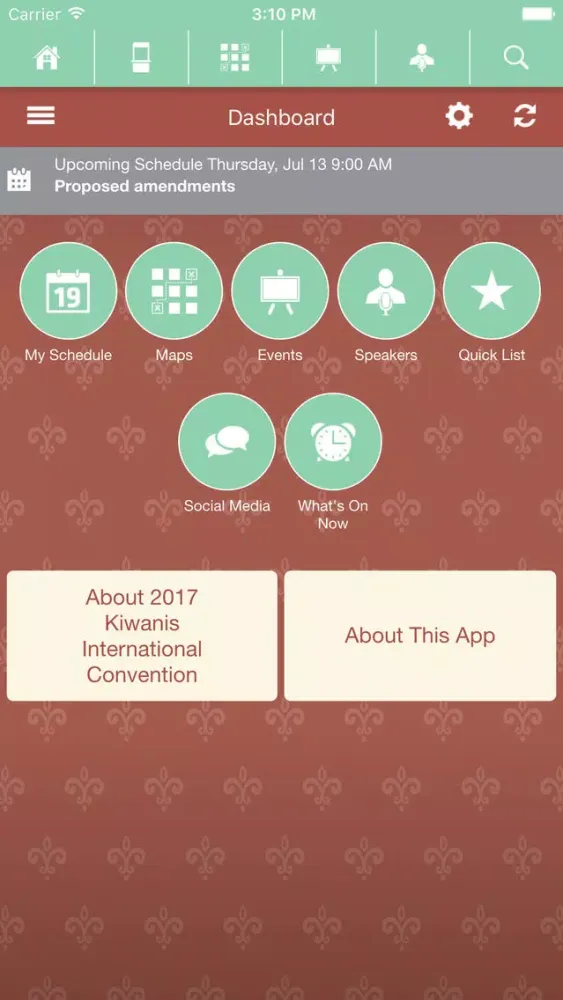 Captures d'écran de 2017 Kiwanis International Convention