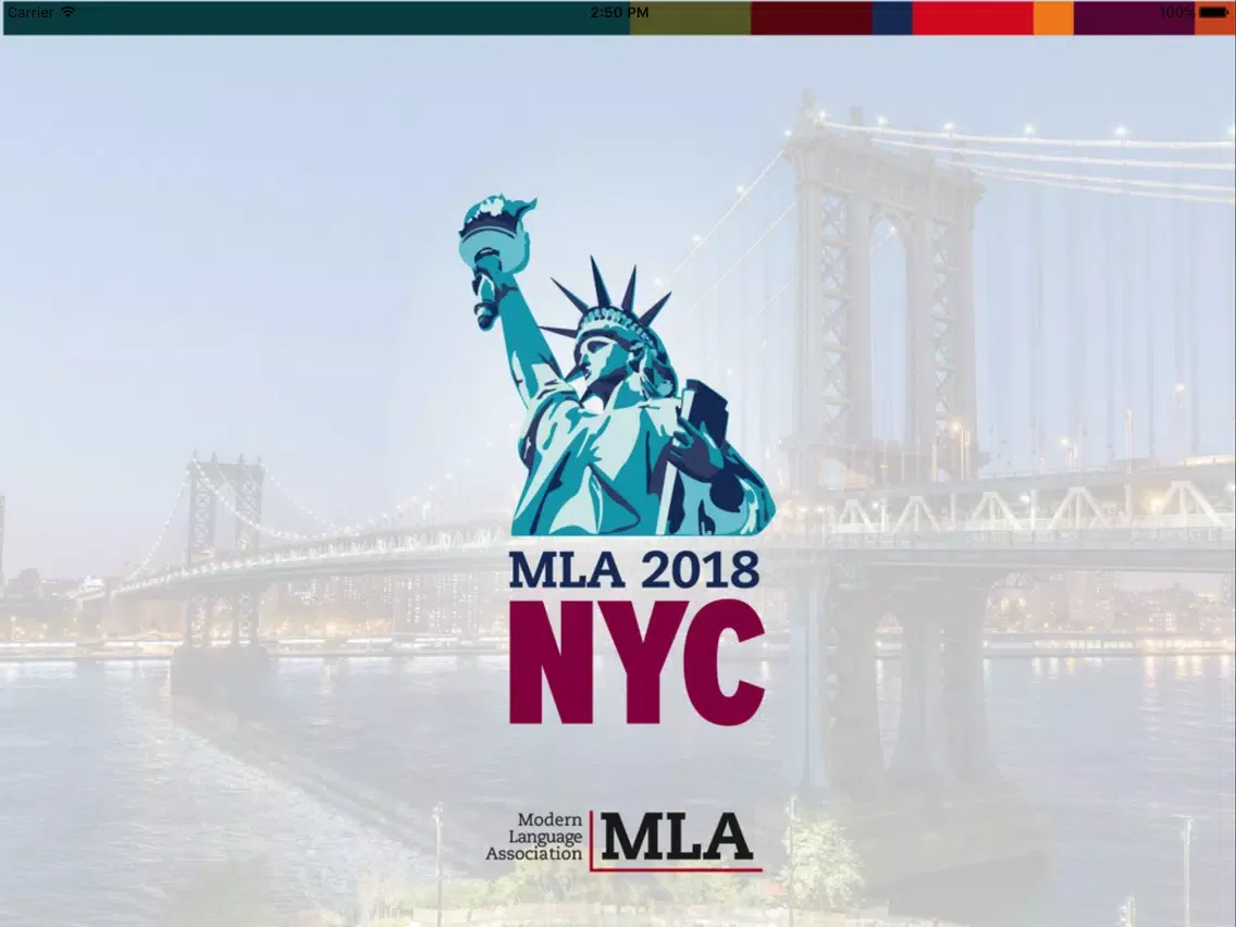 MLA 2018 iPad  স্ক্রিনশট