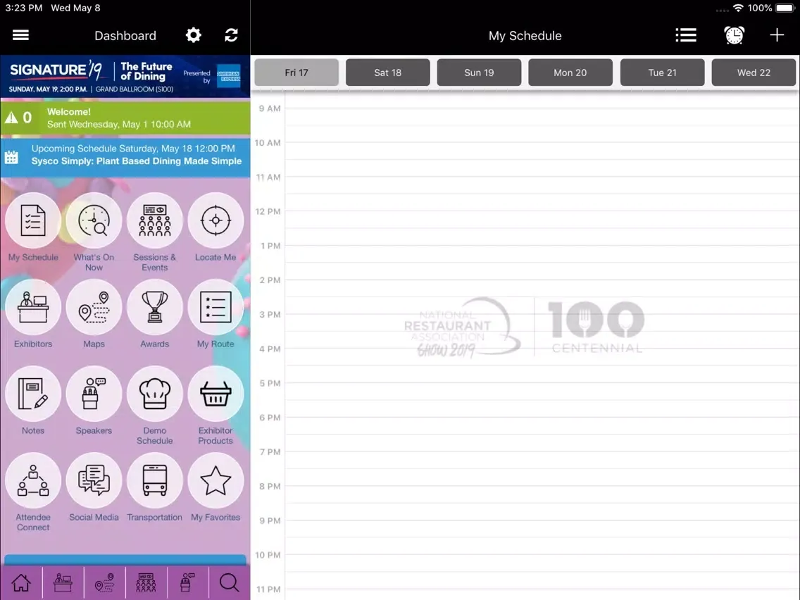 National Restaurant Assoc Show iPad  Screenshots