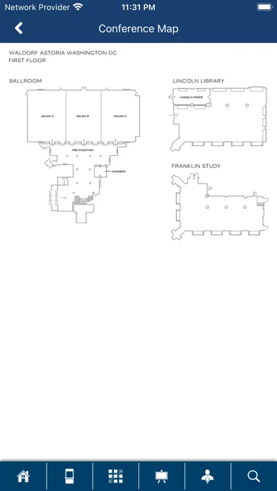 Screenshot di NSSF Events