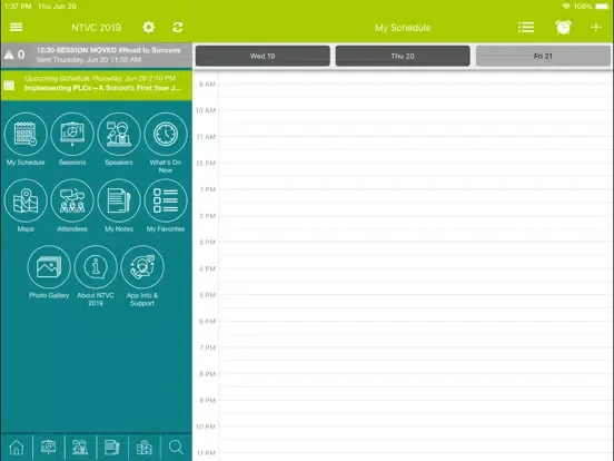 NTVC Summer Conference iPad  Screenshots