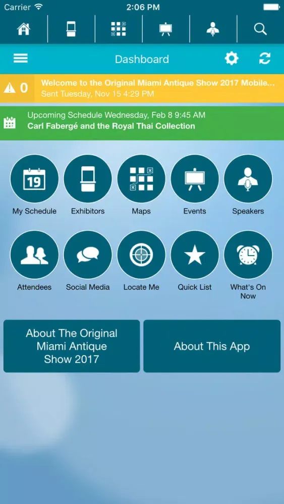 Ảnh chụp màn hình của The Original Miami Antique Show 2017