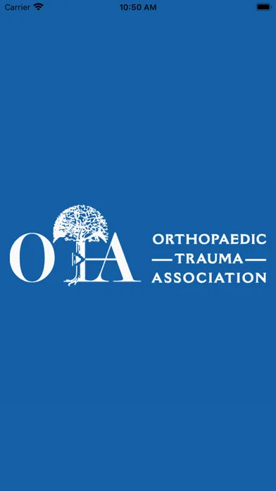 Capturas de tela do Orthopaedic Trauma Association
