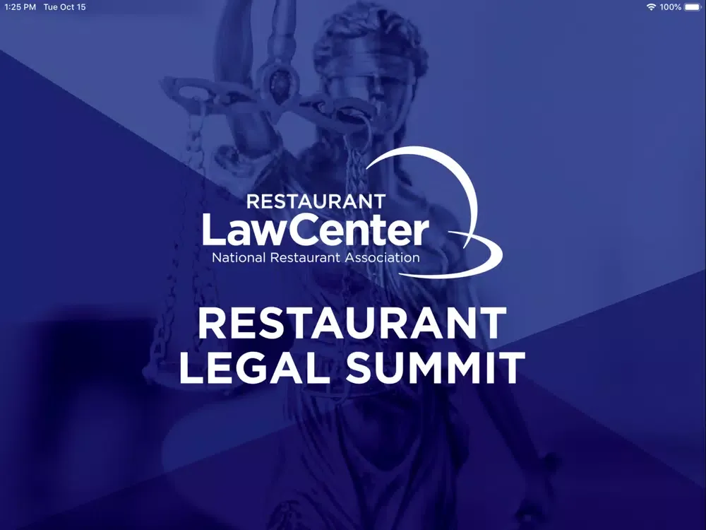 ภาพหน้าจอของ Restaurant Legal Summit iPad 