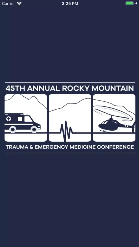 Tangkapan layar Rocky Mountain Trauma Events