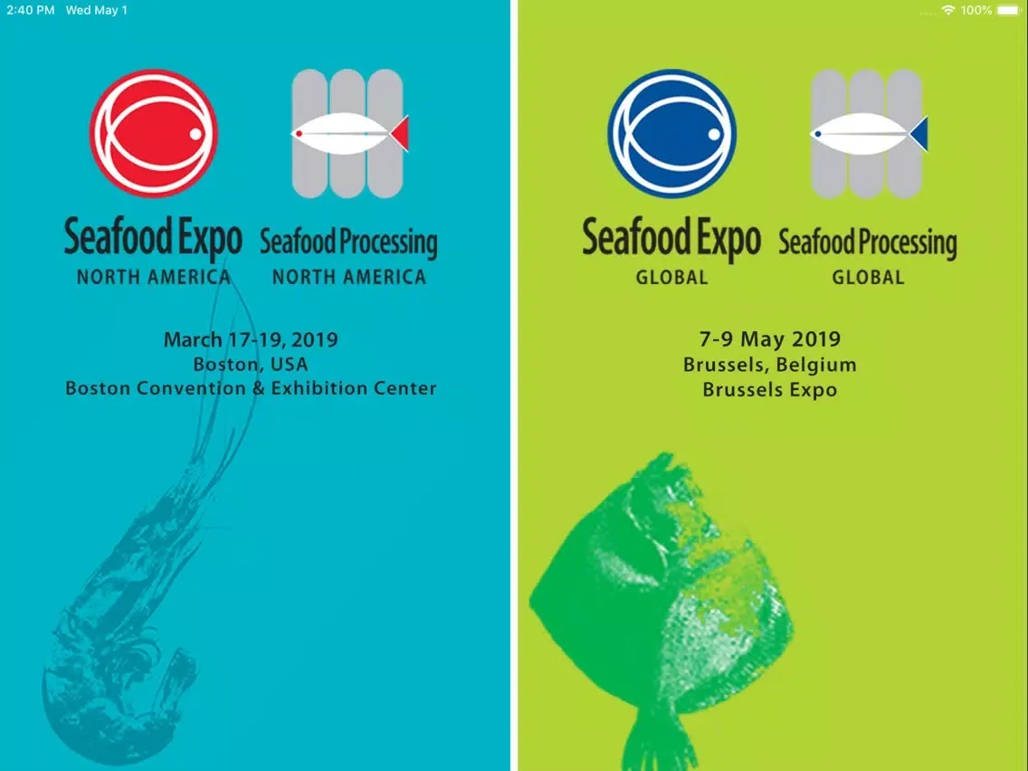 صور Seafood Expo iPad 