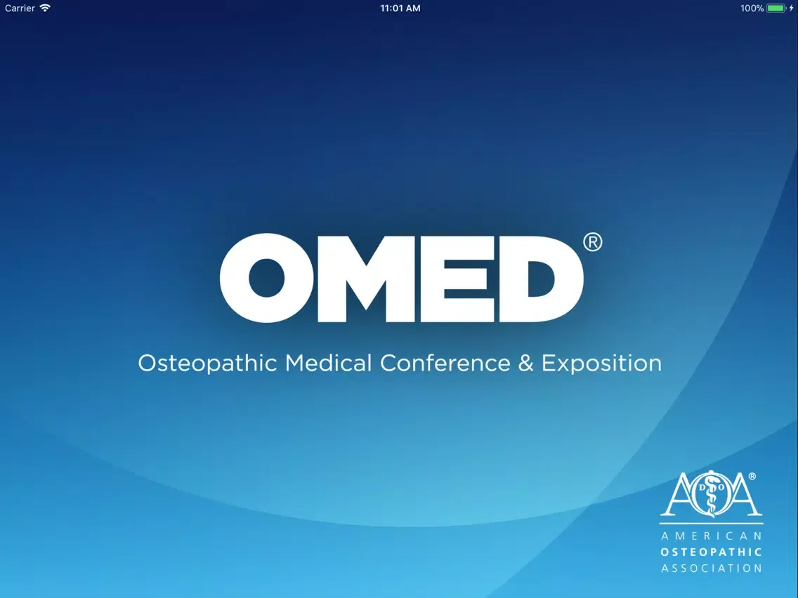 ภาพหน้าจอของ OMED iPad 