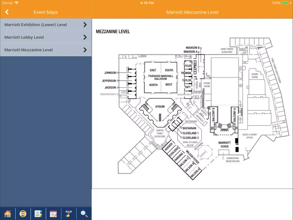 Tangkapan layar Translational Science Meeting iPad 