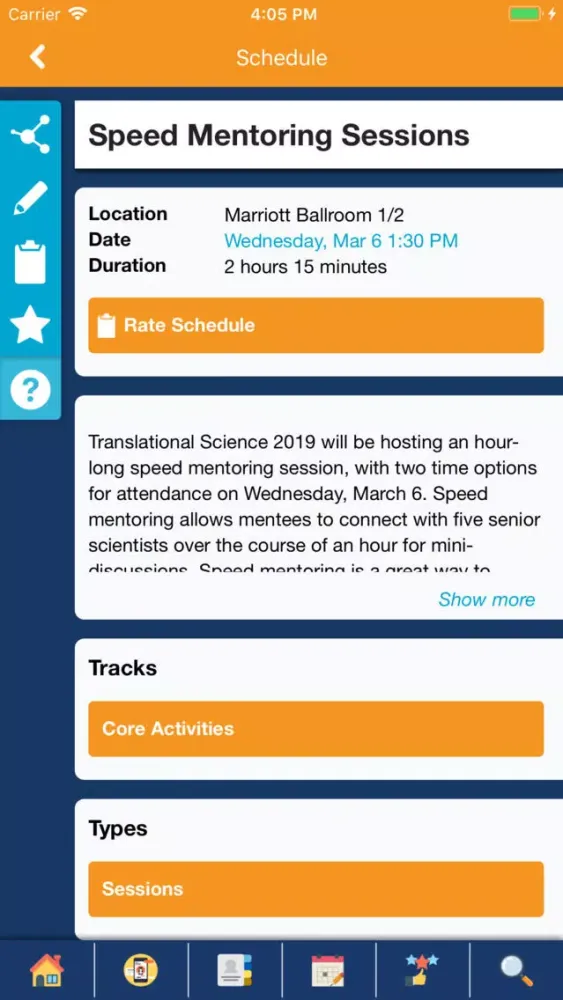 Tangkapan layar Translational Science Meeting