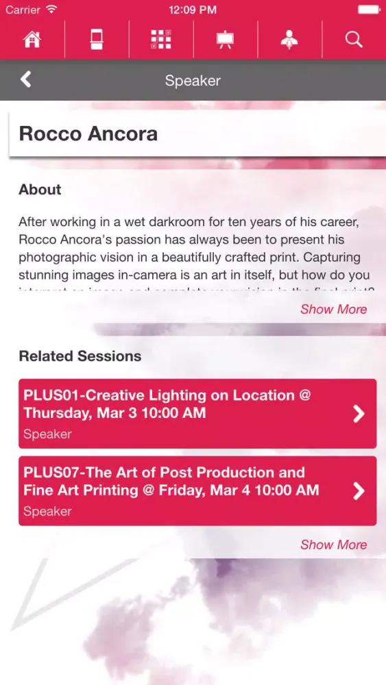 Screenshot di WPPI 2016