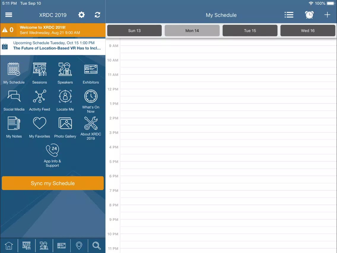 Скриншоты XRDC iPad 