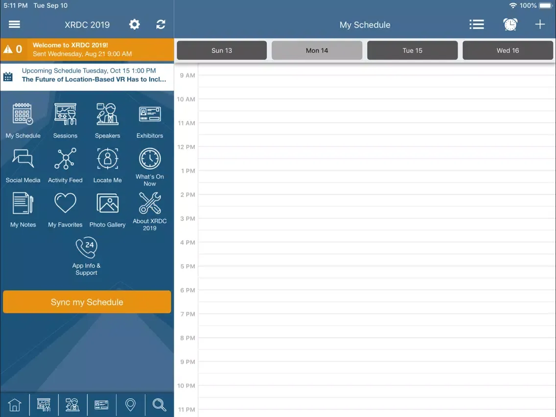 XRDC iPad  سکرین شاٹس