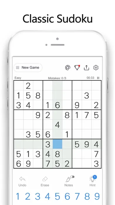 Sudoku - Sudoku Games应用截图