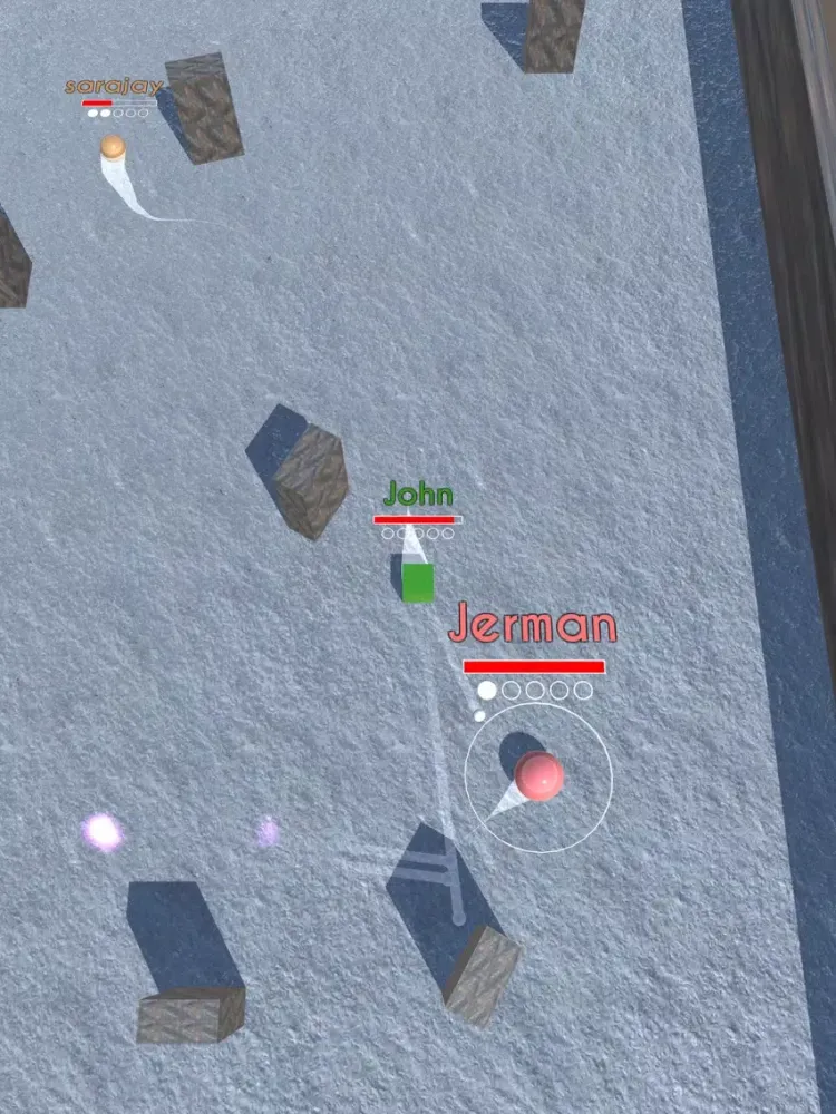Captures d'écran de Snowman.io iPad 