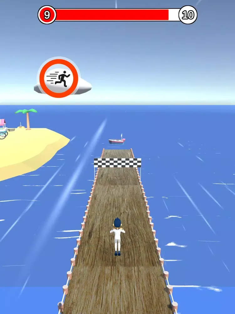 Tangkapan skrin Updown Runner iPad 