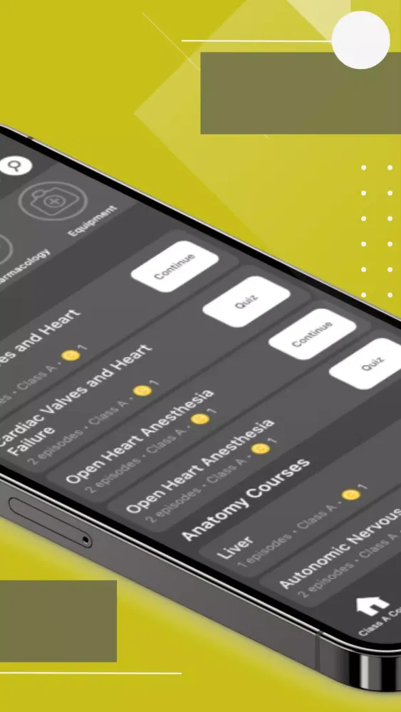 Core Anesthesia Screenshots