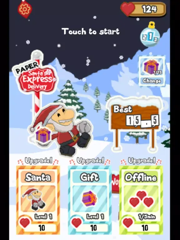 Ảnh chụp màn hình của PaperSanta iPad 