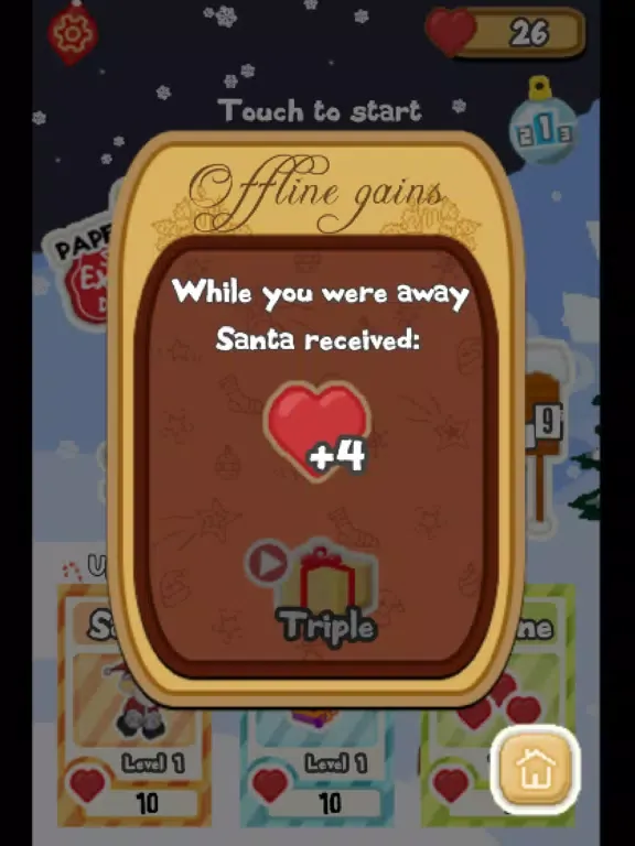 Ảnh chụp màn hình của PaperSanta iPad 