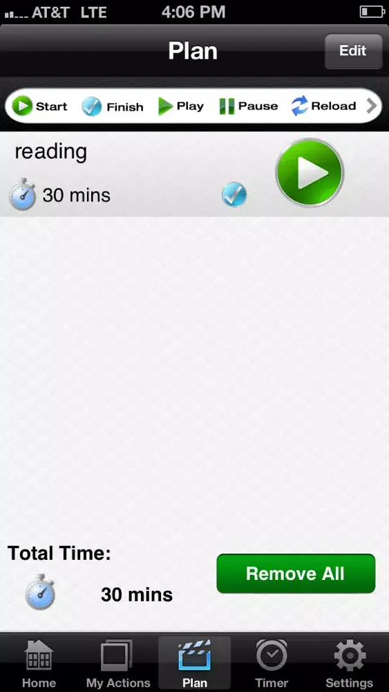 Zrzuty ekranu Action Plan - Focus on Your Daily Tasks and Get More Done