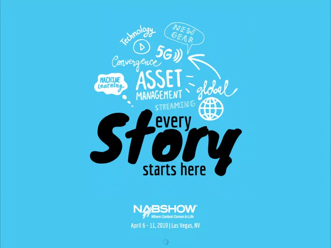Zrzuty ekranu 2019 NAB Show iPad 