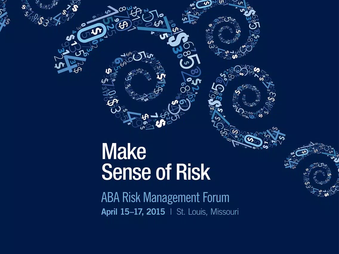 Tangkapan skrin 2015 ABA Risk Management Forum iPad 