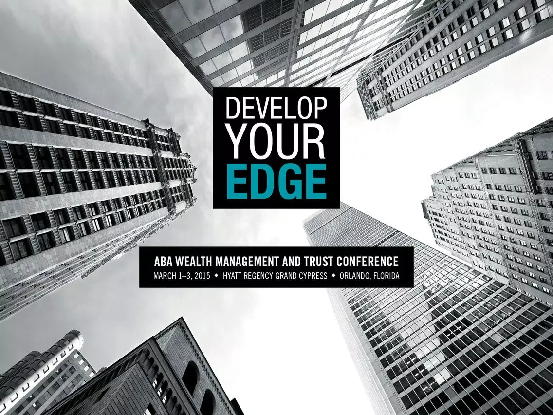 2015 ABA Wealth Management and Trust Conference iPad  سکرین شاٹس