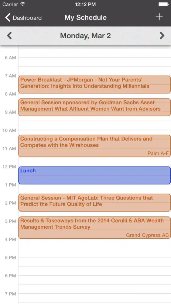 2015 ABA Wealth Management and Trust Conference سکرین شاٹس